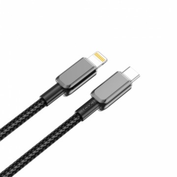 XO cable NB-Q250A PD USB-C - Lightning 0,35m 27W black