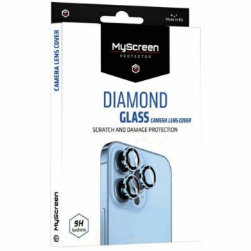 MS Diamond Glass Camera Lens Cover iPhone 15 Pro 6.1"|15 Pro Max 6.7" czarny|black Ochrona na obiektyw aparatu