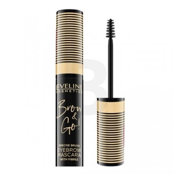 Eveline Eyebrow Mascara brow gel 02 Dark Brown 6 ml