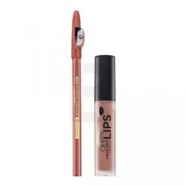 Eveline OH! My Velvet Lips Matt Lip Kit for matte effect 01 Neutral Nude 4.5 ml