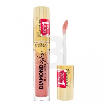 Eveline Diamond Glow Lip Luminizer Lip Gloss 04 Raspberry Sorbet 4.5 ml