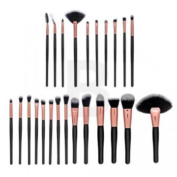 MIMO Makeup Brush Set Black 24 Pcs Brush Set