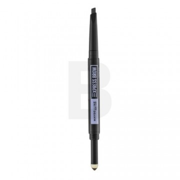 Maybelline Express Brow Black Brown 2in1 uzacu zīmulis 0,71 g