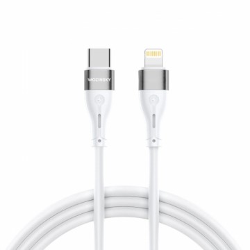 Wozinsky WSTCL2 Lightning | USB-C PD 27W cable 2 m - white