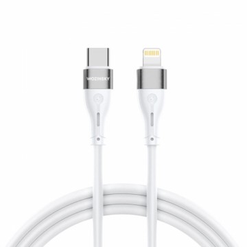 Wozinsky WSTCL1 Lightning | USB-C PD 27W cable 1 m - white