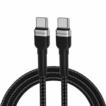 Wozinsky WNBCC2 USB-C | USB-C PD 65W cable 2 m - black