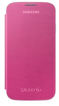 Samsung Flip EF-FI950BBEGWW Original Book case for Samsung Galaxy I9500 S4 pink