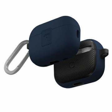 UNIQ etui Clyde Lock Case AirPods Pro 2 (2022|2023) niebiesko-ciemnoszary|royal blue-dark grey