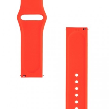 Tactical 855 Silicone Band 22mm Red