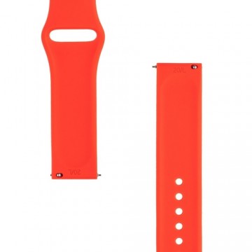 Tactical 854 Silicone Band 20mm Red