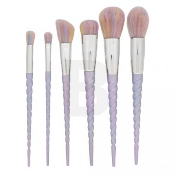 MIMO Makeup Brush Set Unicorn Pastel 6 Pcs