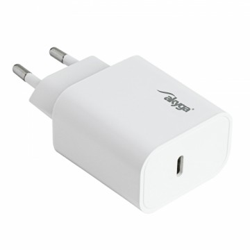 Akyga wall charger AK-CH-18 20W USB-C PD 5-12V | 1.67-3A white