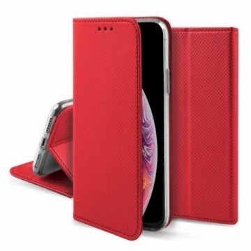 Fusion magnet book case for Samsung A556 Galaxy A55 5G red