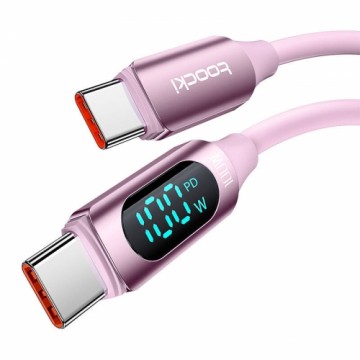 Cable USB-C to USB-C Toocki TXCTT1- XX04-B2, 2m, FC 100W (pink)