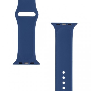 Tactical 838 Silicone Band for Apple Watch 1|2|3|4|5|6|7|8|9|SE 42|44|45|49mm Navy Blue