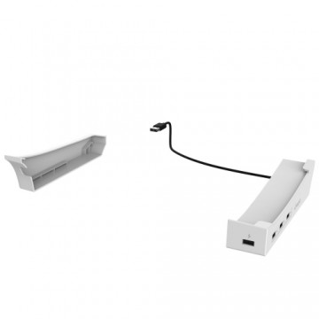 iPega P5S008 Horizontal Stand with USB HUB for PS5 Slim White