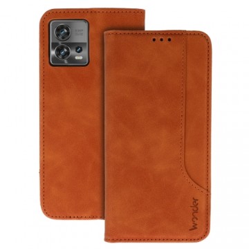 Wonder Prime Case for Motorola Edge 30 Fusion brown