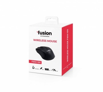 Fusion FWM-100 wireless mouse | 1600 dpi | black