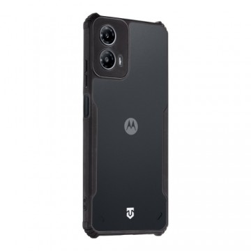 Tactical Quantum Stealth Cover for Motorola G34 Clear|Black