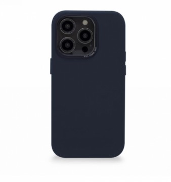 Decoded Leather Case with MagSafe for iPhone 14 Pro Max - navy blue