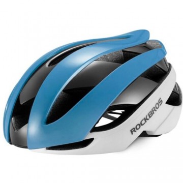 Rockbros bicycle helmet 10110004004 size M - blue and white