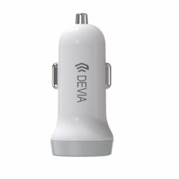 Devia car charger Smart 2x USB 3,1A white