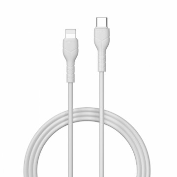 Devia cable Kintone USB-C - Lightning 1,0 m 3A 27W white