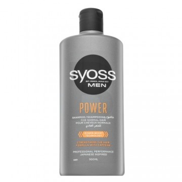 Syoss Men Power Shampoo stiprinošs šampūns vīriešiem 500 ml