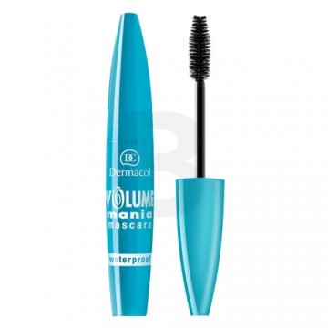 Dermacol Volume Mania Waterproof Mascara Waterproof Mascara for eyelash extensions and volume Black 9 ml