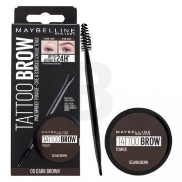 Maybelline Tattoo Brow 05 Темно-коричневый гель для бровей 2 в 1