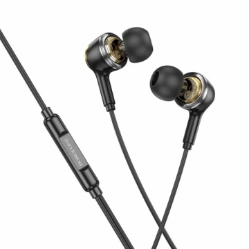 Borofone Earphones BM90 Miller with microphone black