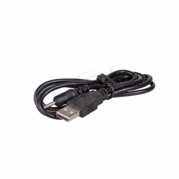 Akyga  AK-DC-02 (USB M - 2.5 x 0.7 mm M; 0 8 m; black color)