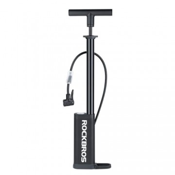 Rockbros 42310007001 floor bicycle pump - black