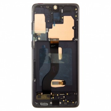 LCD display + Touch Unit + Front Cover for Samsung G986|G985 Galaxy S20+ Cosmic Black