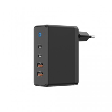 Amazing Thing Wall charger Thunder Pro GaN EUTH100W - 2xUSB + 2xType C - PD 100W black