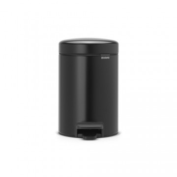 BRABANTIA atkritumu tvertne ar pedāli NewIcon  3 l  Matt Black 113321