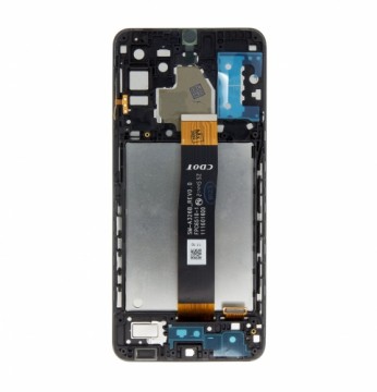 LCD display + Touch Unit + Front Cover for Samsung A326 Galaxy A32 5G Black (Version CDOT)