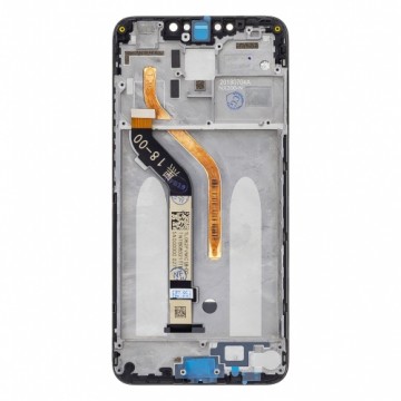 LCD Display + Touch Unit + Front Cover for PocoPhone F1 Black