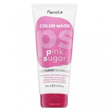 Fanola Color Mask nourishing mask with color pigments to revive the color Pink Sugar 200 ml