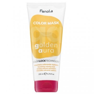 Fanola Color Mask barojoša maska ar krāsu pigmentiem, kas atdzīvina krāsu Golden Aura 200 ml