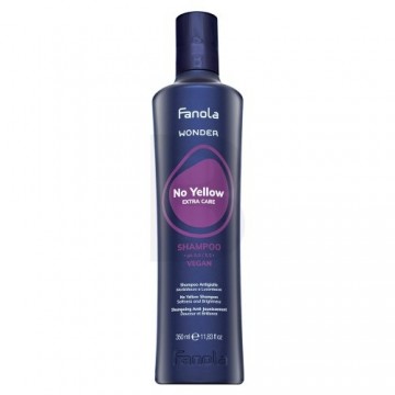 Fanola Wonder No Yellow Extra Care Shampoo for neutralizing yellow tones 350 ml