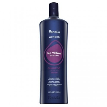 Fanola Wonder No Yellow Extra Care Shampoo for neutralizing yellow tones 1000 ml