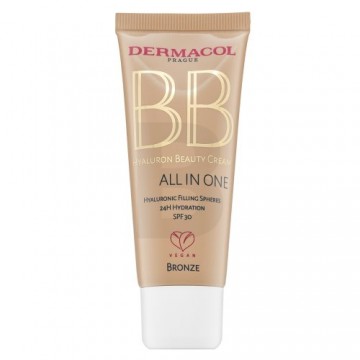 Dermacol All in One Hyaluron Beauty Cream с увлажняющим эффектом 02 Bronze 30 мл