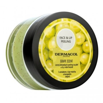 Dermacol Face & Lip Peeling Peeling Grape Scent 50 ml