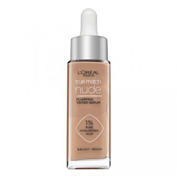 L'orÉal Paris L´Oréal Paris True Match Nude Plumping Tinted Serum 3-4 Light Medium для выравнивания тона кожи 30 мл