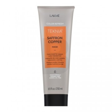 Lakmé Teknia Color Refresh Saffron Copper Mask nourishing mask with color pigments to revive copper shades 250 ml