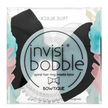 InvisiBobble Bowtique True Black hair elastic