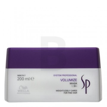 Wella Professionals SP Volumize Mask mask for regeneration, nourishment and protection of the hair 200 ml