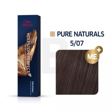 Wella Professionals Koleston Perfect Me+ Pure Naturals профессиональный перманентный цвет волос 5|07 60 мл