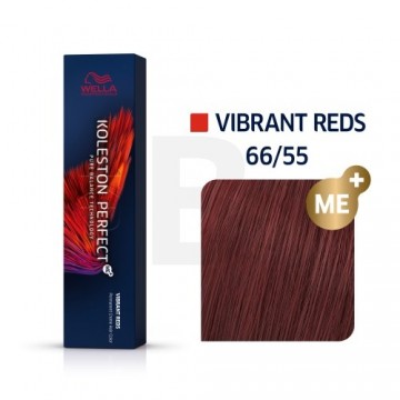 Wella Professionals Koleston Perfect Me+ Vibrant Reds profesionāla permanentā matu krāsa 66|55 60 ml